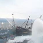 Japanese Whalers vs Environmentalists